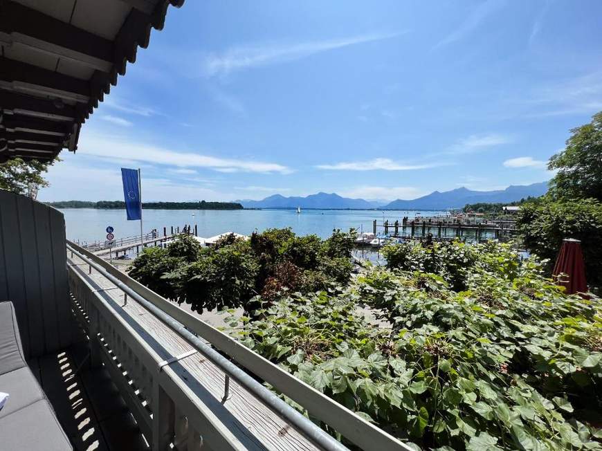 Lake Chiemsee view from the property